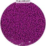 Herşey Trend Herşeytrend Fuşya Renk 4 mm Yaklaşık 220 Adet/20 Gram Cam Boncuk Oya Yazma Bileklik ve Kolye