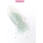 Herşey Trend Herşeytrend Kesme Cam Boncuk 2mm - 20 Gram - Şeffaf Beyaz -BNC320