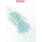 Herşey Trend Herşeytrend Kesme Cam Boncuk 2mm - 60 Gram - Maz Buz Mavi - BNC369