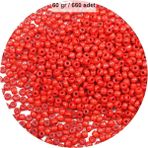 Herşey Trend Herşeytrend Koyu Turuncu Renk 4 mm Yaklaşık 660 Adet / 60 Gram Cam Boncuk Oya Yazma Bileklik ve Kolye