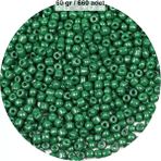 Herşey Trend Herşeytrend Koyu Yeşil Renk 4 mm Yaklaşık 660 Adet / 60 Gram Cam Boncuk Oya Yazma Bileklik ve Kolye