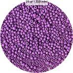 Herşey Trend Herşeytrend Mor Renk 4 mm Yaklaşık 220 Adet/20 Gram Cam Boncuk Oya Yazma Bileklik ve Kolye