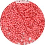 Herşey Trend Herşeytrend Pembe Renk 4 mm Yaklaşık 1100 Adet / 100 Gram Cam Boncuk Oya Yazma Bileklik ve Kolye