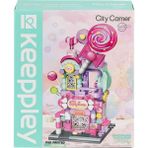 Herşey Trend KP28012 Keeppley Candy Shop City Corner Blok Seti-Vagon Life