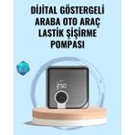 Herşey Trend Type-C Şarj Girişli Taşınabilir Elektrikli Hava Pompası