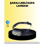 HERŞEYBURDAMODA Kafa Lambası LED Fener Pratik Taşınabilir Ayarlanabilir USB Şarjlı - Seçenek