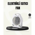 HERŞEYBURDAMODA Mini Elektrikli Isıtıcı – Taşınabilir Fanlı Isıtma Sistemi - Seçenek