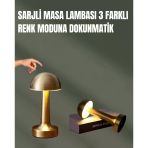 Herşeytrend %100 Kademeli Ayarlanabilir Işık – Usb Şarjlı Masa Lambası