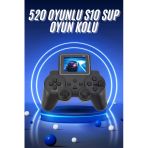 Herşeytrend 2.4 İnç Ekran 520 Oyunlu Retro Temalı Kablosuz Oyun Kolu El Atarisi