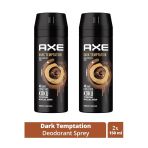 Herşeytrend 2 Adet Axe Dark Temptatıon Bay Parfüm Kofre 150 Ml