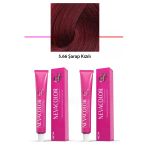 Herşeytrend 2 Li Set Premium 5.66 Şarap Kızılı - Kalıcı Krem Saç Boyası 2 X 50 G Tüp