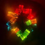 Herşeytrend 4M 20 Led Pilli Hediye Kutusu Figürlü Lamba