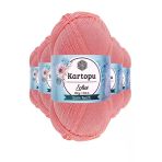Herşeytrend 5 Adet Lotus Bikini Büstiyer Bluz Örgü İpi K766 Gül Pembe