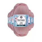 Herşeytrend 5 Adet Lotus Bikini Büstiyer Bluz Örgü İpi K768 Açık Pembe