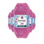 Herşeytrend 5 Adet Lotus Bikini Büstiyer Bluz Örgü İpi K775 Leylak