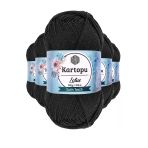 Herşeytrend 5 Adet Lotus Bikini Büstiyer Bluz Örgü İpi K940 Siyah