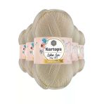 Herşeytrend 5 Adet Lotus Lux Bikini Büstiyer Bluz Simli Örgü İpi K025 Krem
