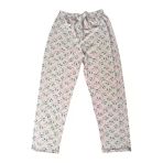 Herşeytrend Beli Lastikli Mevsimlik Viskon Penye Pantolon Krem