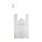 Herşeytrend Beyaz Atlet Poşet Orta Boy 29X50 Cm Takriben 850 Adet 10 Kg