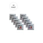 Herşeytrend Beyaz Kalın Atlet Poşet Büyük Boy 30X57 Cm 1 Kg 10 Paket (Takriben 450 Adet)
