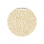 Herşeytrend Beyaz Renk 4 Mm Yaklaşık 660 Adet / 60 Gram Cam Boncuk Oya Yazma Bileklik Ve Kolye