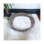 Herşeytrend Decohandy 40 cm Elyaflı Kedi Yatağı - RENKLİ