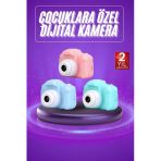 Herşeytrend Dijital Fotoğraf Makinesi Çocuk Mini 1080P Hd Kaliteli Renkli