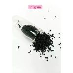Herşeytrend Dökme Cam Kum Boncuk (11/0) 2 Mm - 20 Gram - Siyah - Bnc010