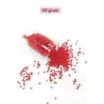 Herşeytrend Dökme Cam Kum Boncuk (11/0) 2 Mm - 60 Gram - Kırmızı - Bnc039