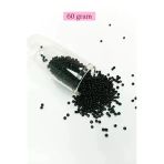 Herşeytrend Dökme Cam Kum Boncuk (11/0) 2 Mm - 60 Gram - Siyah - Bnc045