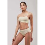 Herşeytrend Elite Life Kadın İnce Askılı Dikişsiz Ten Büstiyer 851