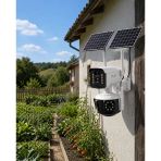 Herşeytrend Güneş Enerjili Arıcı Kamerası 4G Sım Kartlı 9Mp Üç Lens Yayla Güvenlik Kamerası 2 Yıl Garantili