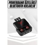 HERŞEYTREND Kablosuz Bluetooth Kulaklık Powerbank Özellikli Göstergeli Hd Mikrofon