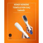 Herşeytrend Kafa Derisi Masajlı Saç Tarağı – Kendini Temizleyen, Anti-Statik