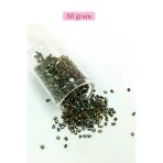 Herşeytrend Kesme Cam Boncuk 2Mm - 60 Gram - Asker Yeşili - Bnc388