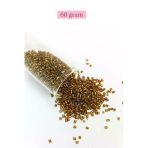 Herşeytrend Kesme Cam Boncuk 2Mm - 60 Gram - Koyu Kahverengi - Bnc372