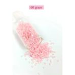 Herşeytrend Kesme Cam Boncuk 2Mm - 60 Gram - Şeker Pembe - Bnc398