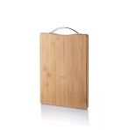 Herşeytrend Metal Tutacaklı Lüx Bambu Kesme Tahtası 30Cm X20cmx1.8cm