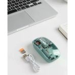 Herşeytrend Pilli Kablosuz Mouse Bluetooth Ve Usb Uyumlu Sessiz Tıklama