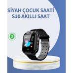 Herşeytrend S10 Siyah Akıllı Çocuk Saati Anlık Konum Takibi ve Rota Geçmişi - Çok Renkli