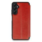 Herşeytrend Samsung Galaxy A15 4G Kılıf Flip Cover - Kırmızı