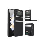 Herşeytrend Samsung Galaxy Z Flip 3 Kılıf Belt Flip Kapak - Siyah