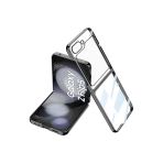 Herşeytrend Samsung Galaxy Z Flip 5 Kılıf Fold Element Kapak - Siyah