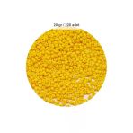 Herşeytrend Sarı Renk 4 Mm Yaklaşık 220 Adet/20 Gram Cam Boncuk Oya Yazma Bileklik Ve Kolye