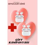 HERŞEYTREND Sevgiliye Hediye Çift Kulaklığı Yeni Nesil Pro Kulaklık Sevgililer Gününe Özel Kampanya