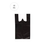 Herşeytrend Siyah Atlet Poşet Mini Boy 20X34 Cm Takriben 2.350 Adet 10 Kg