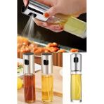Herşeytrend Sprey Cam Şişe Zeytinyağı Sirke Yağ Püskürtücü Yağdanlık 100 Ml