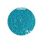 Herşeytrend Turquaz Mavi Renk 4 Mm Yaklaşık 1100 Adet / 100 Gram Cam Boncuk Oya Yazma Bileklik Ve Kolye