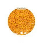 Herşeytrend Turuncu Renk 4 Mm Yaklaşık 220 Adet/20 Gram Cam Boncuk Oya Yazma Bileklik Ve Kolye