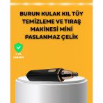 Herşeytrend Usb Şarjlı Sessiz Burun Ve Kulak Kılı Temizleme Cihazı